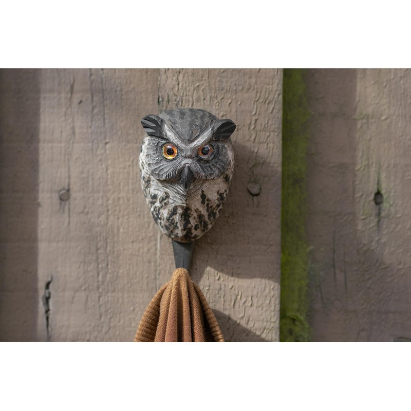 Wildlife Garden DecoHook Eagle-Owl 57x47x120