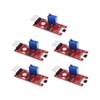 eMagTech 5PCS KY-024 Linear Magnetic Hall Effect Sensor Module Compatible
