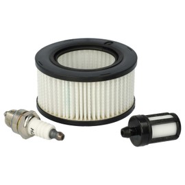 vhbw Air Filter, Fuel Filter, Spark Plug Compatible with Stihl MS 241, MS 231, MS231 C Chainsaw, Chainsaw Maintenance Kit