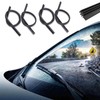 4Pcs Windshield Wiper Blades Refills, DIY Frameless Window Boneless Insert