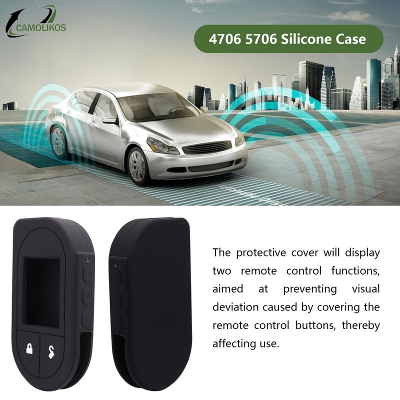 4706 5706 Silicone Case 2 Way Remote Control 7351V 7752V