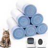 120 Count Self-Cleaning Cat Litter Box Liners Bag, Compatible with