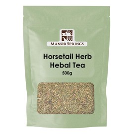Horsetail Herb (Equisetum Arvense) Herbal Tea 500g by Manor Springs