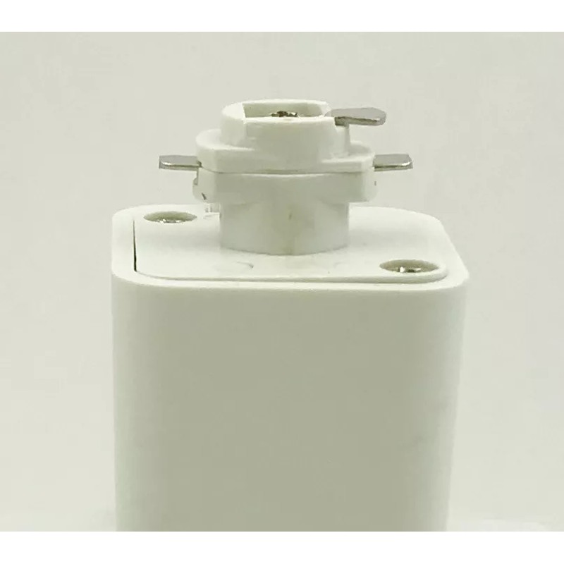 ECO Lighitng 120V Track Lighting Head,120V ,MR16,GU10 Socket White Finish