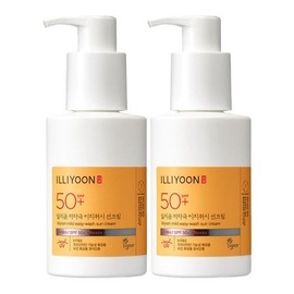 Illiyoon Hypoallergenic Easy Wash Sun Cream 150ml Duo Pack Select 2ea