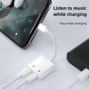 USB C Headphone Adapter and Charging, USB C Splitter 2
