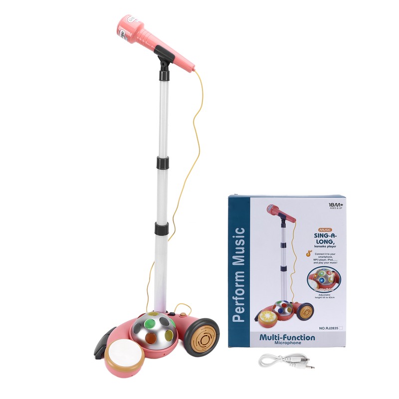Toy Microphone Cute Exquisite Beautiful Small Light Baby Karaoke Mic