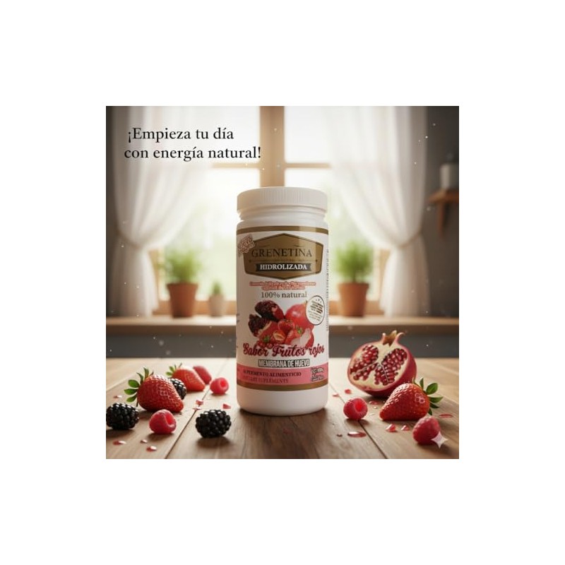 Grenetina con Membrana de Huevo 500 g (500 g, Frutos