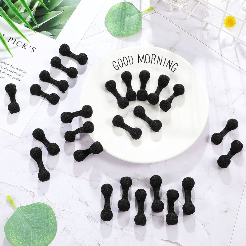 30 Pieces Disposable Nose Filters Spray Tanning With Softness Sponge