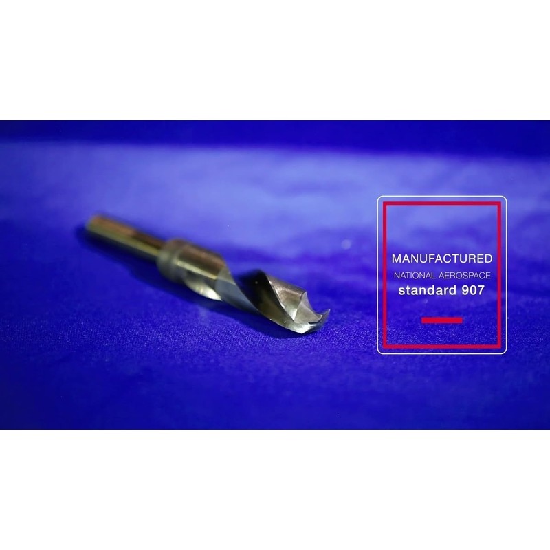 Drill America - DWDCO5/8 5/8" Reduced Shank Cobalt Drill Bit