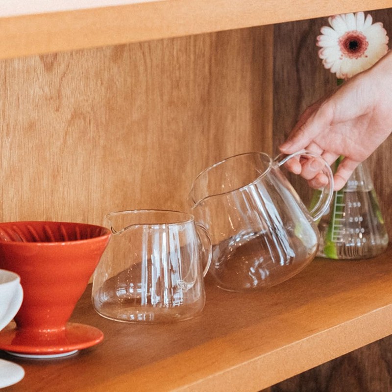 HARIO VBS-60 V60 Barista Servidor, 600 transparente, 600 ml, para