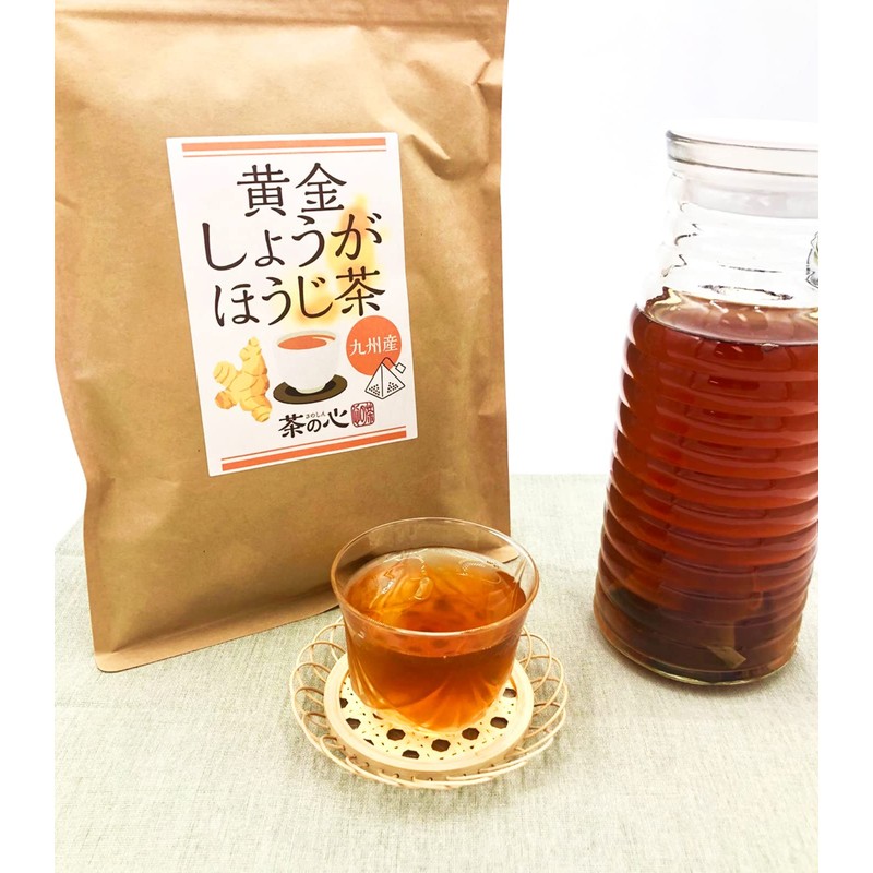 Chanokokin Kyushu Golden Ginger Roasted Tea 0.07 oz (2 g)