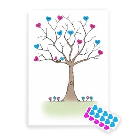 Baby Prediction Tree - Baby Shower - Guess Is It A Boy Or Girl?