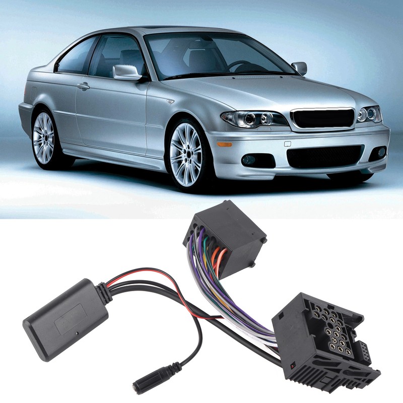 Car 10 Pin Bluetooth Module Adapter AUX in Cable Replacement