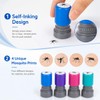 4 PCS Mosquito Stamp Prank Set, 4 Different Bug Patterns