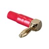X2 Banana Plug Right Angle Connection Cable Audio Recording Seamless