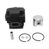 Cylinder Piston Assembly Kit Aluminum Alloy 42mm Electric Chainsaw Cylinder