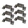 A.A Heavy Duty Bolt-On 2x4 Steel Stake Pockets for Trailer