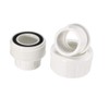sourcing map 20mm Slip x 20mm Slip Metric PVC Pipe