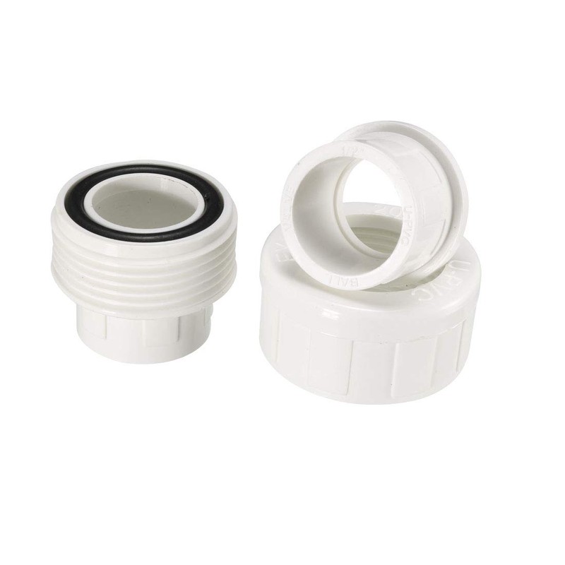 sourcing map 20mm Slip x 20mm Slip Metric PVC Pipe