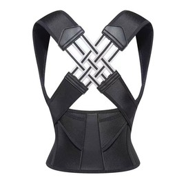 AIMALL Adjustable Posture Corrector Back Belt – Unisex Shoulder Support and Body Brace for Improved Spinal Alignment