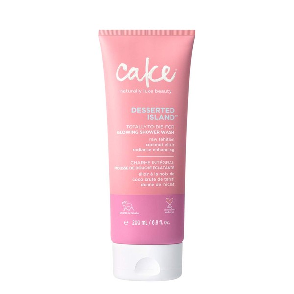 Cake Beauty Desserted Island Glowing Shower Wash (Froth), 7 Ounce