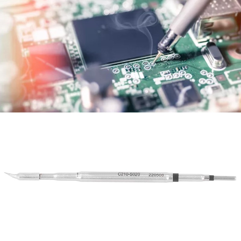 Long Soldering Iron Tip C20 Integrated Anti Rust Universal Internal