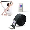 Cotton Yoga Belt with D Ring Buckle Closure, Enhance Yoga