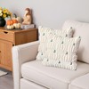 Vfuty Fall Accent Pillow Cover 20x20 Set of 2 Beige
