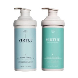 Virtue Recovery Sulfate Free Shampoo and Conditioner Set with Keratin Hydrates..