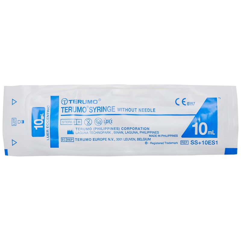 Terumo 10 ml Disposable Syringe - Pack of 100