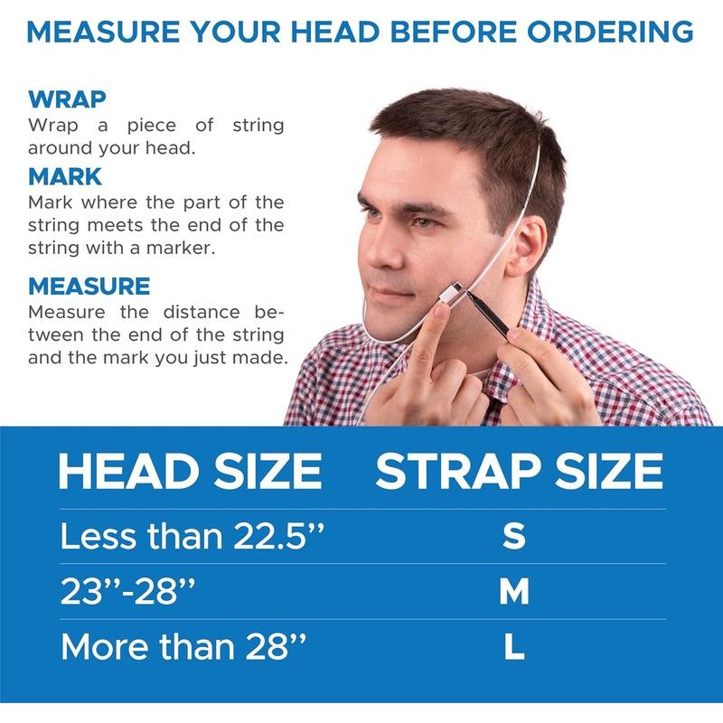 Aveela Anti Snoring Chin Strap for CPAP Users - Comfortable