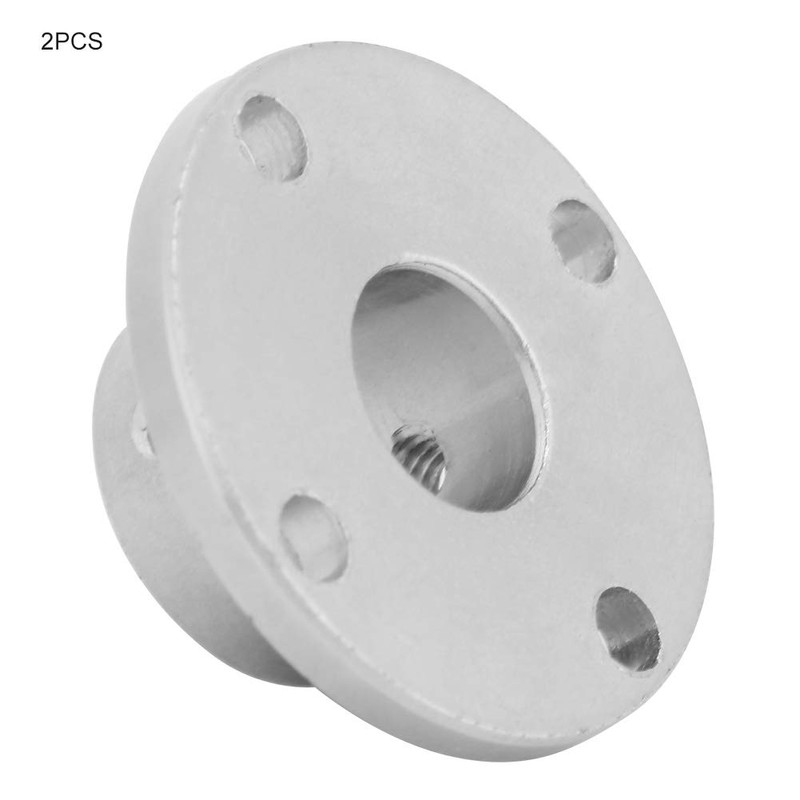 Flange Coupling Connectors M4 Galvanised Iron Rigid Guide Shaft Coupling