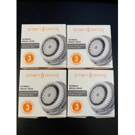 Clarisonic 4 Pack Clarisonic NORMAL Replacement Brush Heads Mia2 Aria Plus Smart Profile