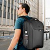 HIGH FIT Expandable Travel Backpack, Business Laptop Backpack,TSA-Flight Approved Backpack