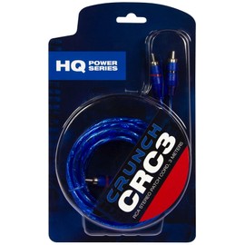 Crunch CRC3 RCA Cable 3.00 m [2 x RCA RCA Male to 2 x RCA RCA Male]