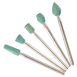 Ichinen Access RELIEF Hobby 5-Piece Whetstone with Precision Shaft 28511 for Stone GC Material