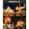 Hanging Food Heat Lamp: [250W Heating Bulb Included] Commercial Food