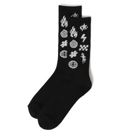 Wigo Pattern Design Socks (R) Women's, Pattern 25, 25.0-27.0 cm