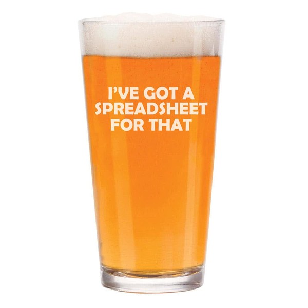 MIP Brand 16 oz Beer Pint Glass I've Got A