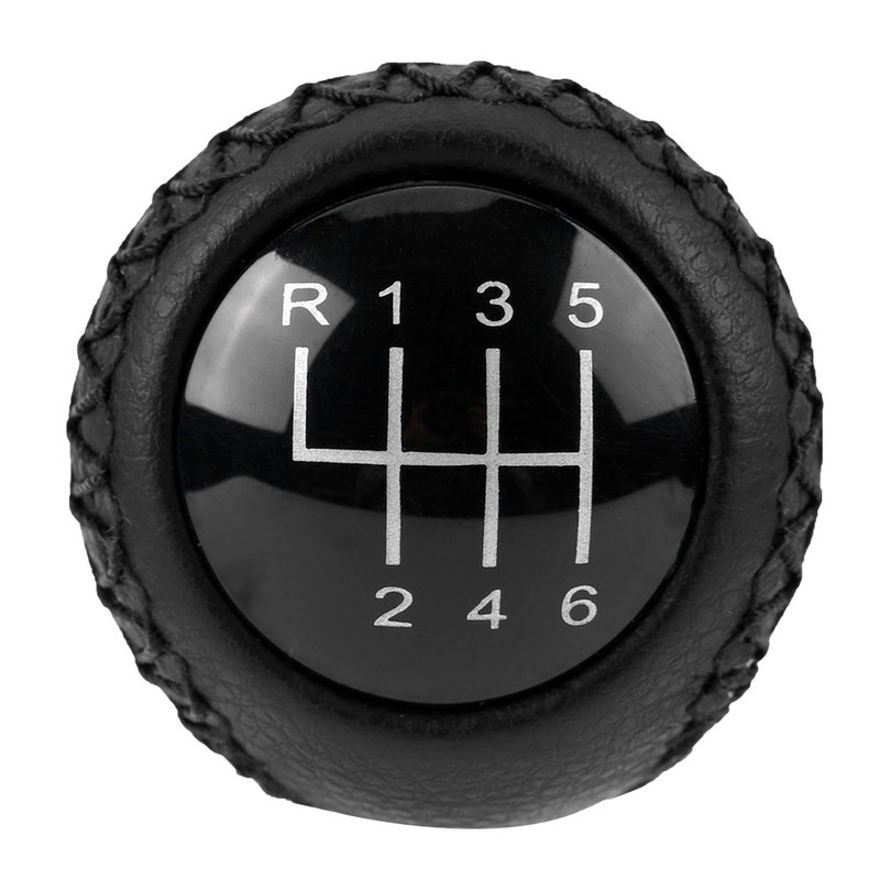 Leather Gear Stick Shift Knob Cover for Mazda 3 BK