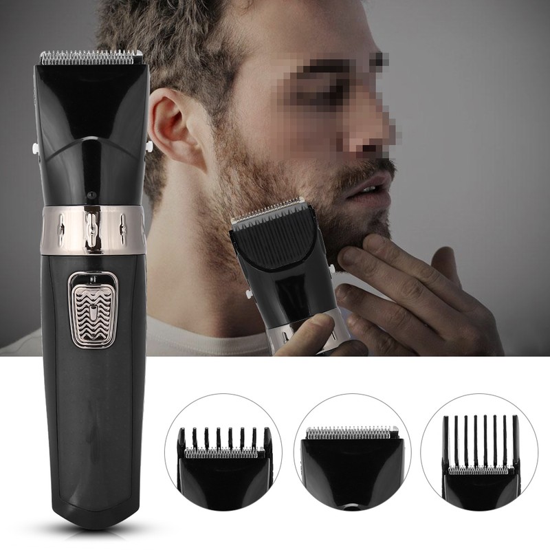 Surker Men Waterproof Rechargeable Cordless Electric Hair Clipper Hair Cutting