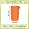 YELARXI Stuff Sack, Nylon Waterproof Storage Sacks Portable Drawstring Dry