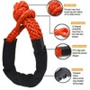 Snatch Recovery Ring Aluminum Alloy Soft Shackle Recovery Ring for