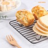 CHEFMADE Estante para hornear y enfriar, antiadherente de 12.2 pulgadas