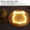Neon Light LED Bear Shaped Neon Sign Battery Operated USB