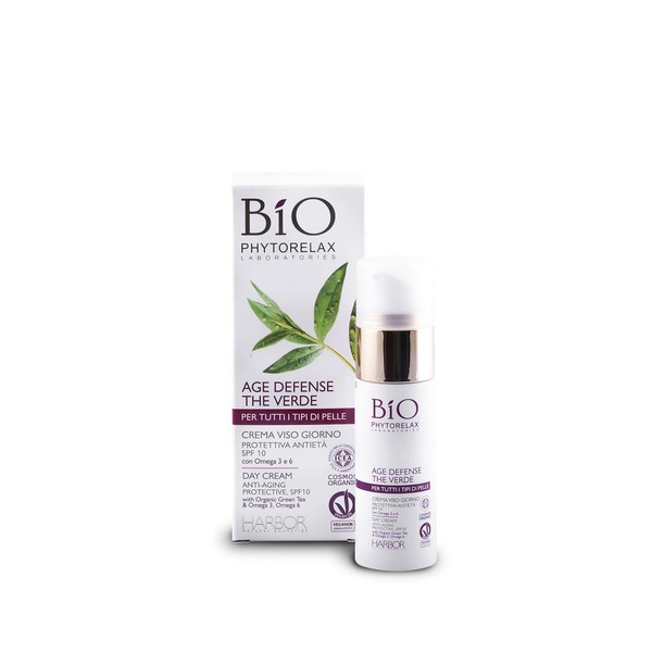 Bio Phytorelax Age Defense Green Tea Anti-Ageing Day Cream with SPF 10 30 ml