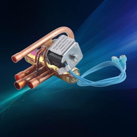 Haofy 4 Way Reversing Valve Air Conditioning Reversing Valve Heat Pump Refrigeration Maintenance Accessories (1P)