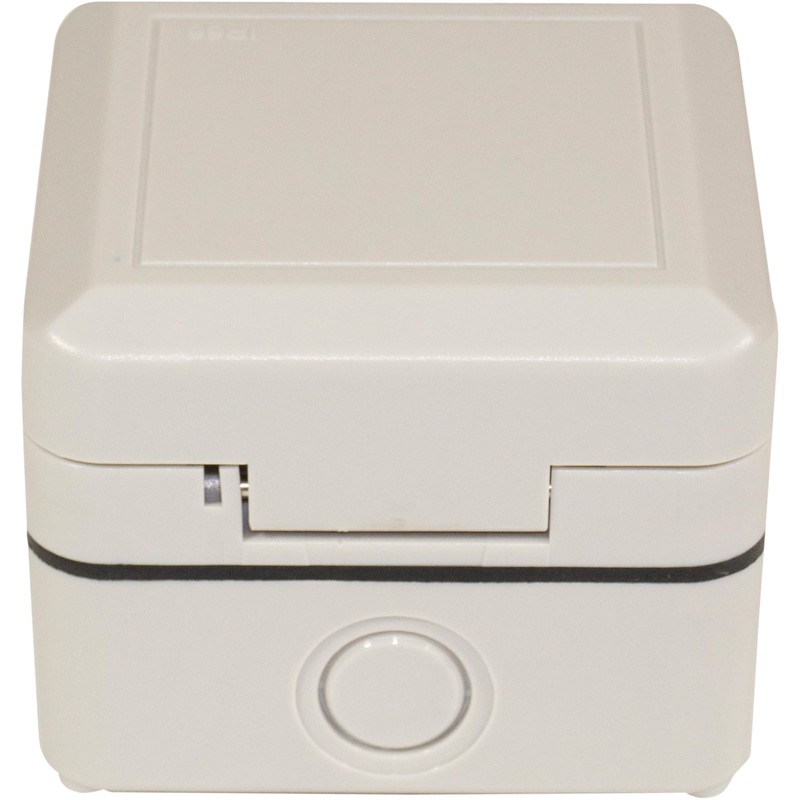 Eagle IP66 13A 1-Gang Unswitched Outdoor Socket