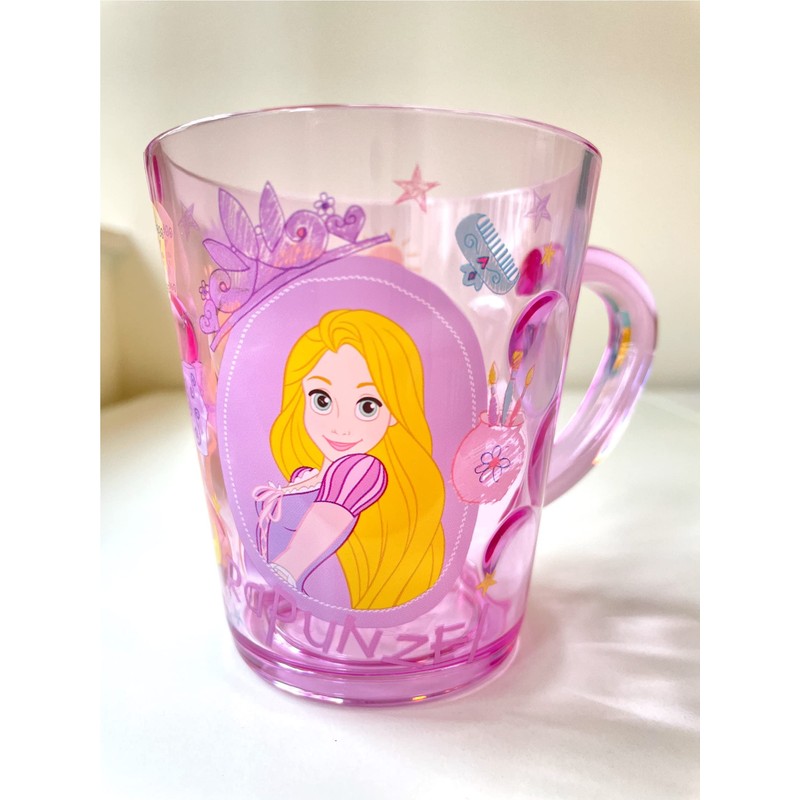 Everyday Delights Princess Rapunzel Pink Durable ABS Plastic Cup, 250ml